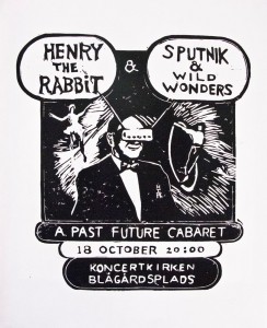 a past future cabaret poster